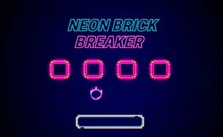Neon Brick Breaker